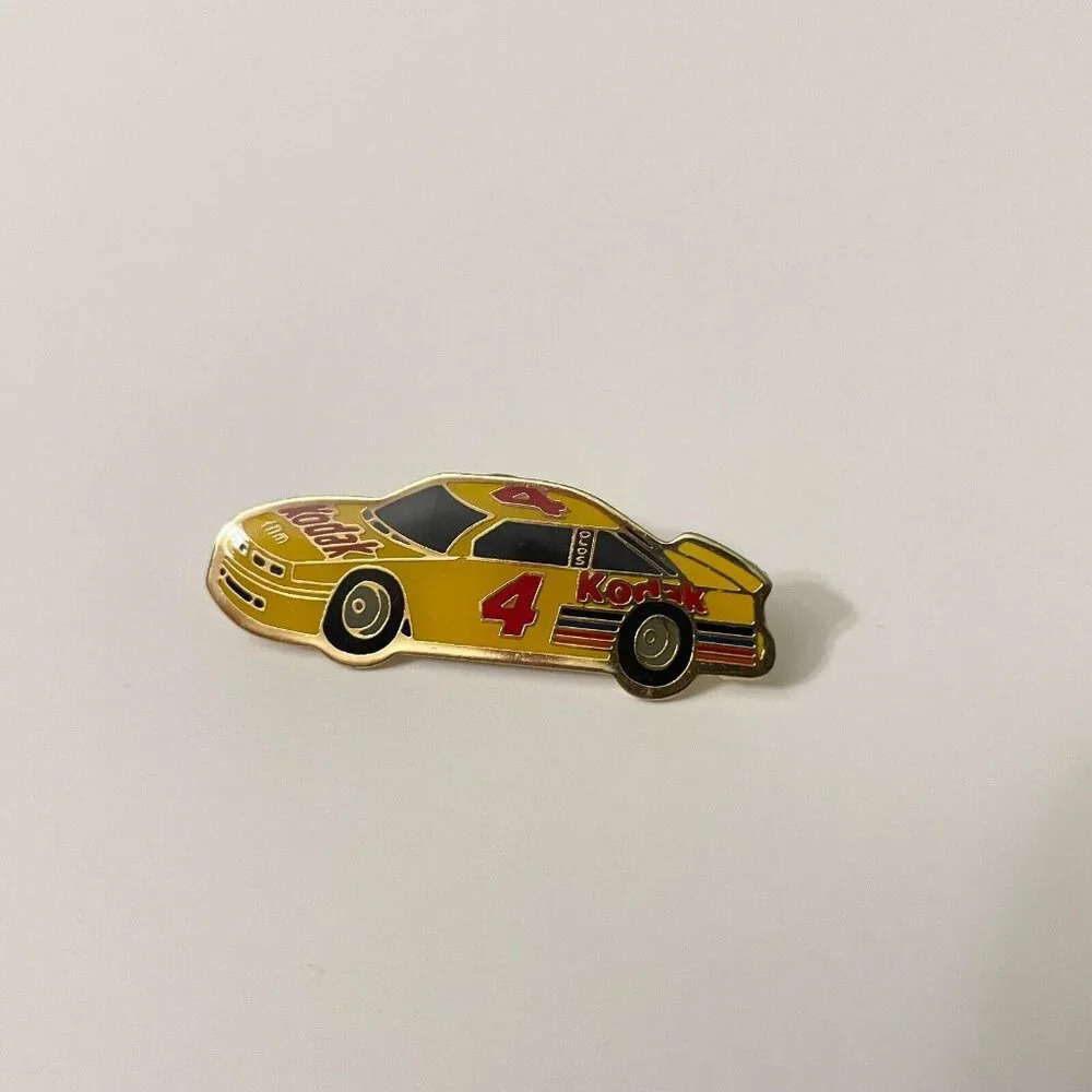 Vintage Nascar Kodak Race Car  Hat Pin